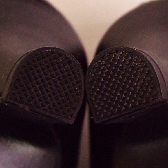 LIFESTRIDE SOFT SYSTEM size 7W PARIGI black mid-heel pumps cushioned insoles - Picture 15 of 15